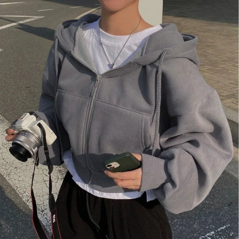 FrostLit Crop Jacket