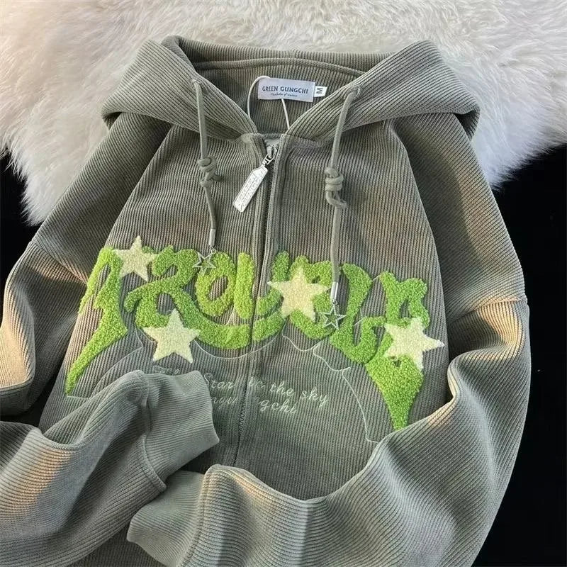 Y2K CloudZip Hoodie
