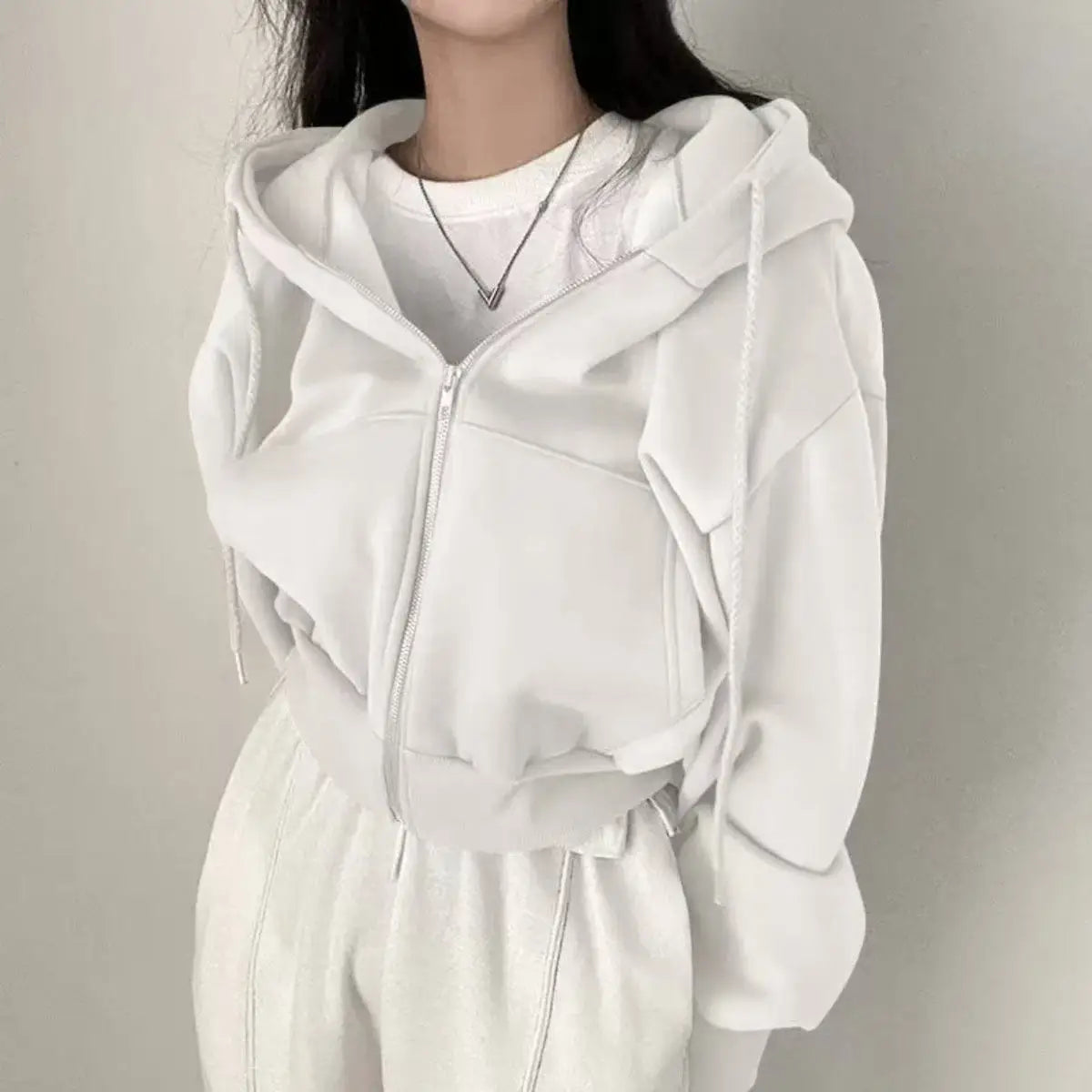FrostLit Crop Jacket