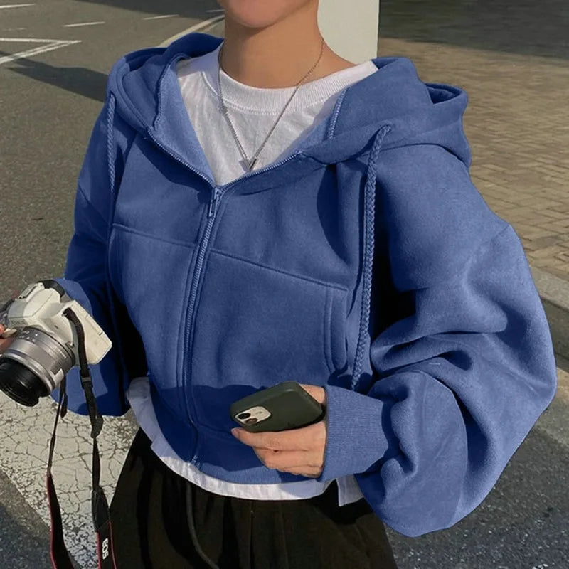 FrostLit Crop Jacket