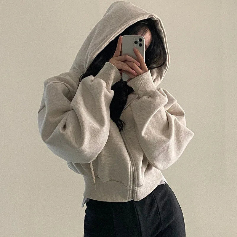 FrostLit Crop Jacket