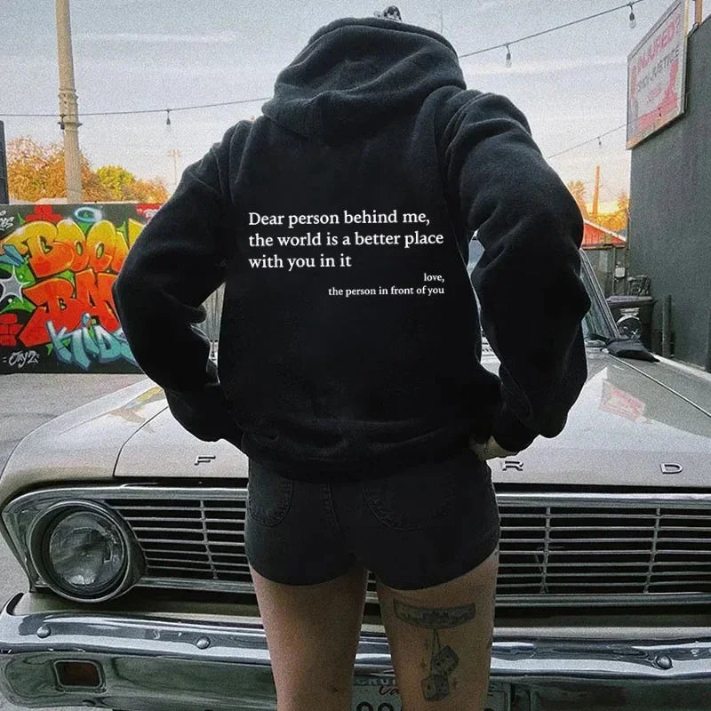 MessageBack Retro Hoodie